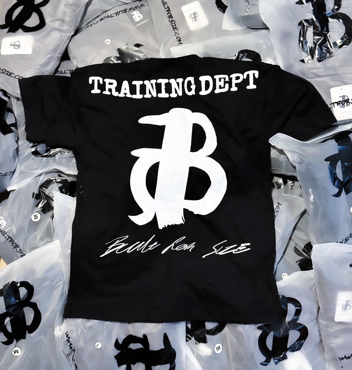 Training Dept Oversized T-Shirt - Black (Thick)