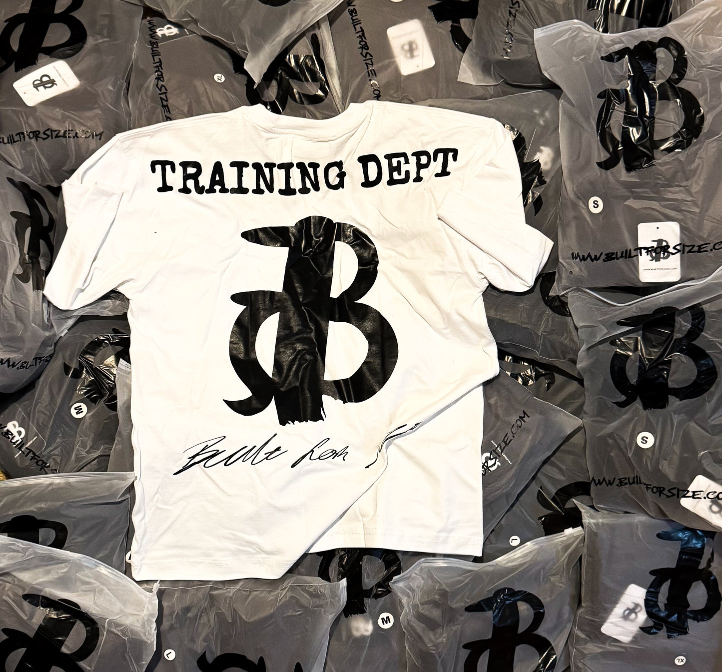 Training Dept Oversized T-Shirt - White