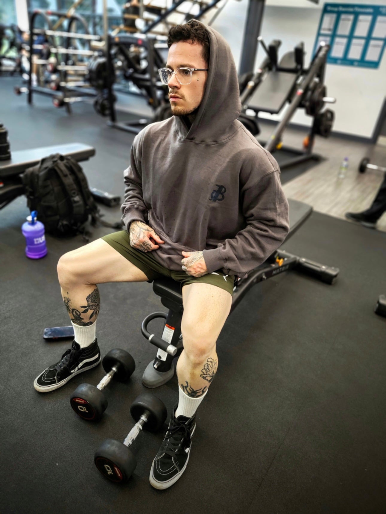 Training Dept Hoodie - Grey