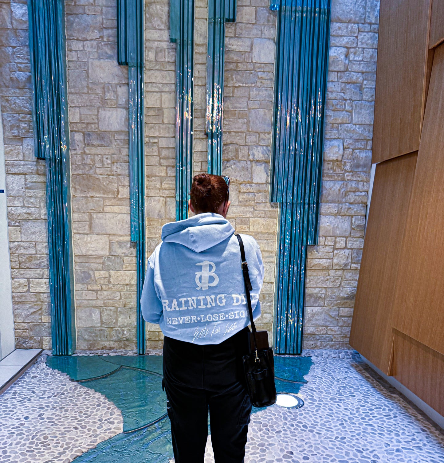 Training Dept Hoodie - Ice Blue