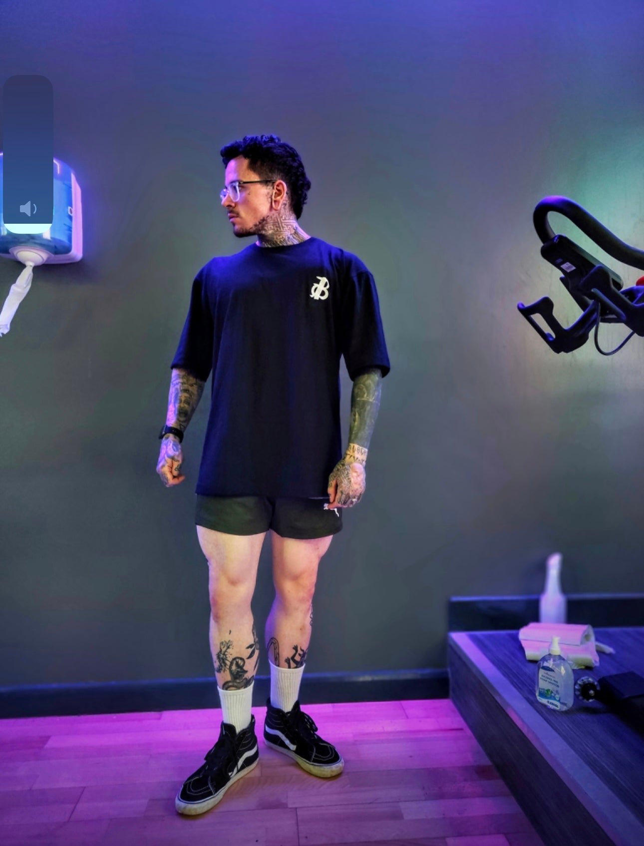 Training Dept Oversized T-Shirt - Black (Thick)